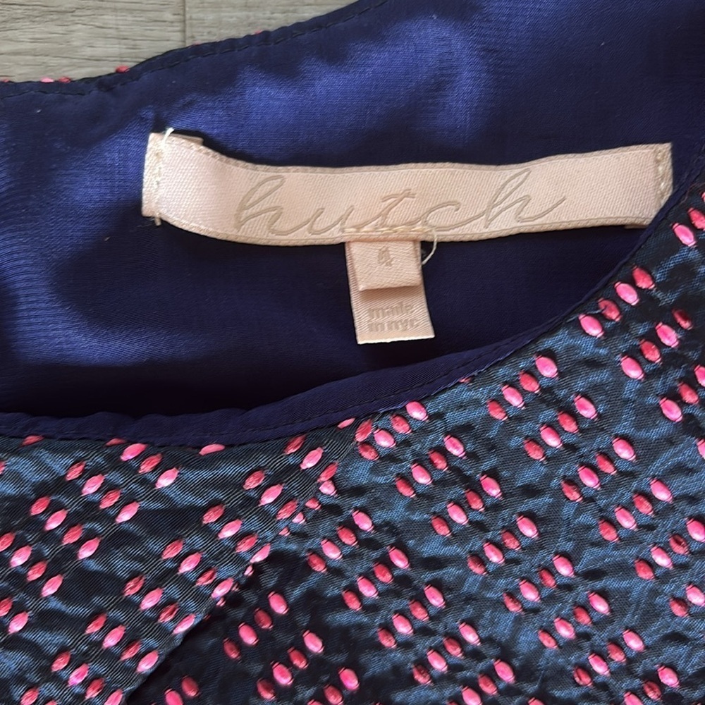 Anthropologie Hutch Shift Dress Sz 4 - Picture 2 of 7